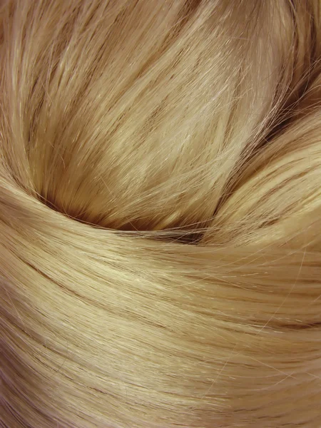 Shiny dark hair texture background — Stock Photo, Image