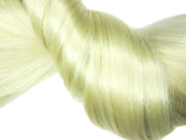 Treccia per capelli biondi — Foto Stock