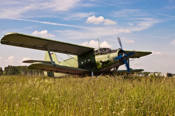 stock image Plane en-2