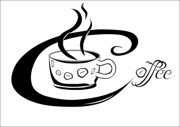 Kaffee .icons — Stockvektor