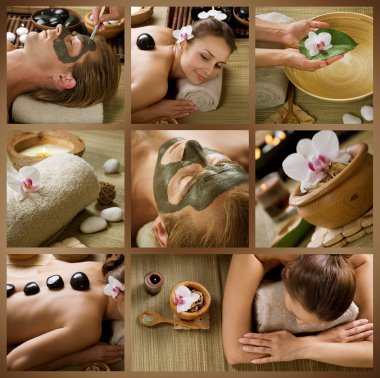 Spa Collage clipart