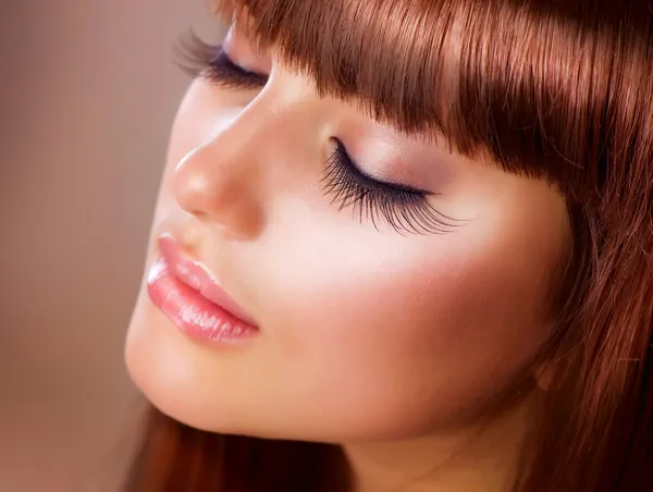 Mode makeup. perfekt hud — Stockfoto