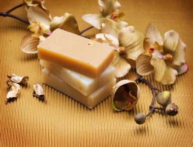 Handmade Soap. Spa clipart