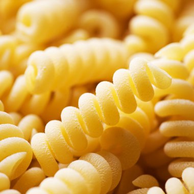 İtalyan makarna closeup.macaroni.selective odak