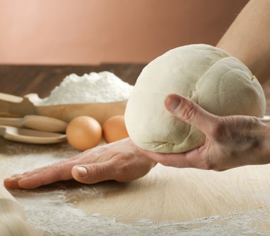 Dough for Baking clipart