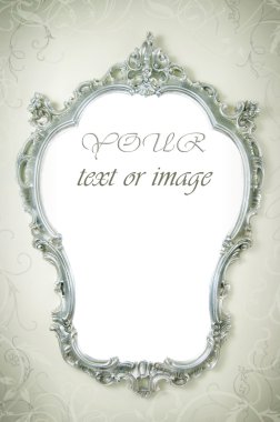 Beautiful Ornate Frame On The Wall