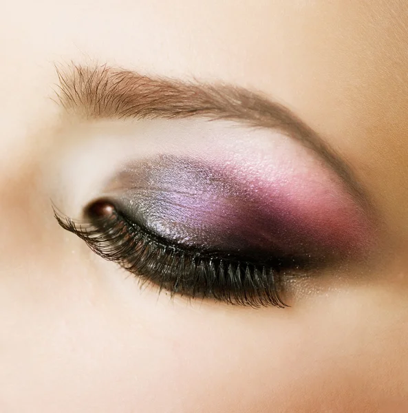 Mooie ogen make-up — Stockfoto