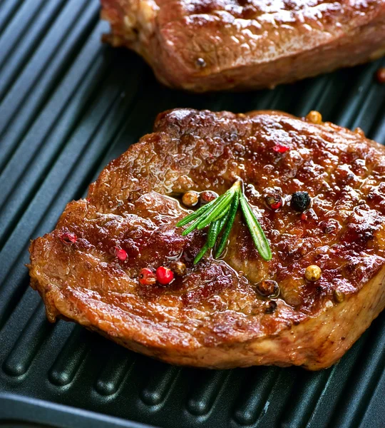 Steak vom Grill — Stockfoto