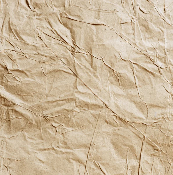 Wrinkled Paper Background — Stock Photo, Image
