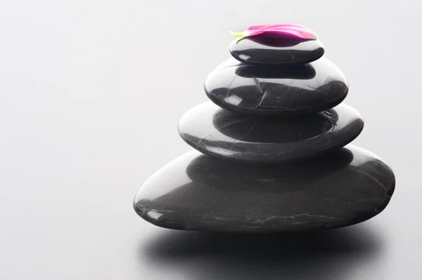 Zen spa stenar stack — Stockfoto