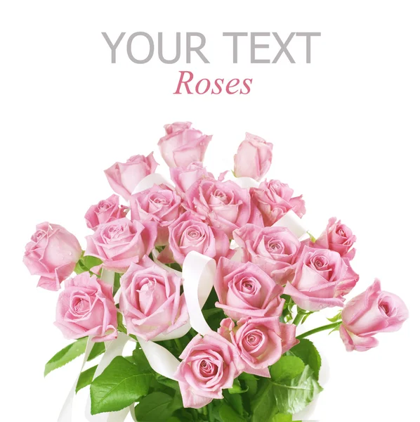 Buquê de rosas grandes — Fotografia de Stock