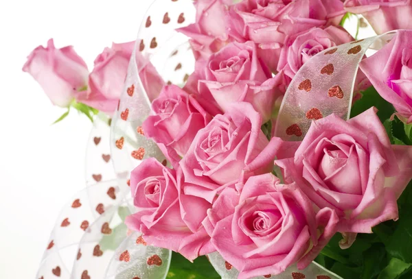 美丽的玫瑰花束 — 图库照片