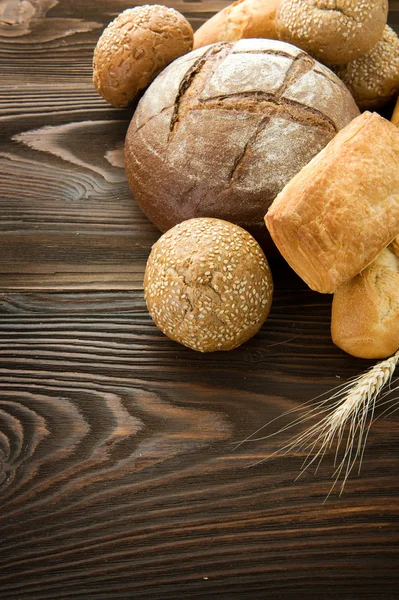 Хлібобулочні хліб кордону — стокове фото