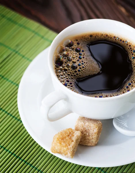 Bellissimo caffè caldo — Foto Stock