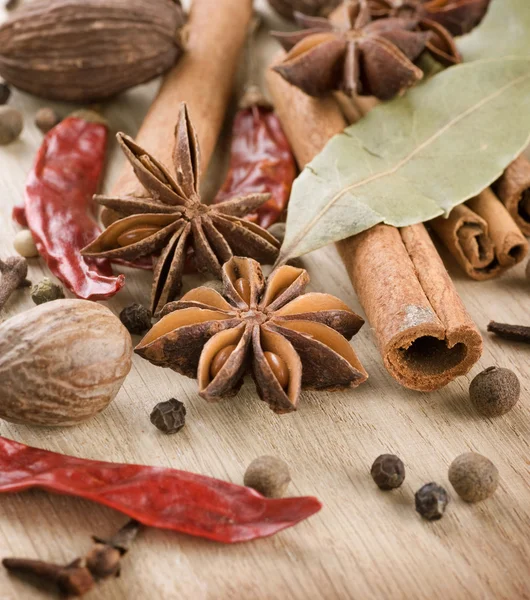 Spices Closeup — Stock Photo, Image