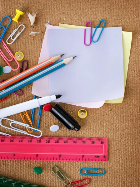 Stationery. School Accessories — Stock Photo, Image