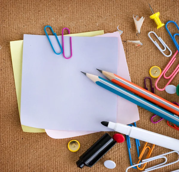 Stationery. School Accessories — Stock Photo, Image