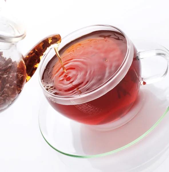 Servir el té —  Fotos de Stock