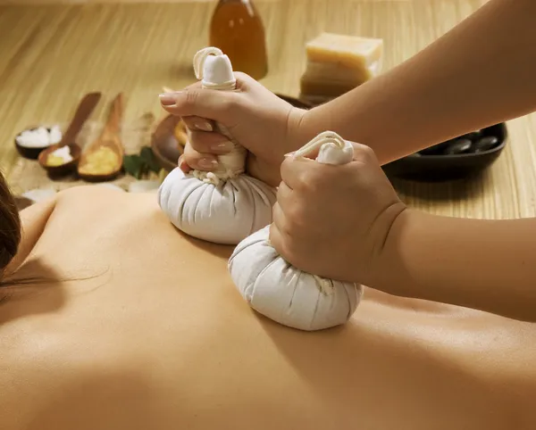 Spa massaggio tailandese — Foto Stock