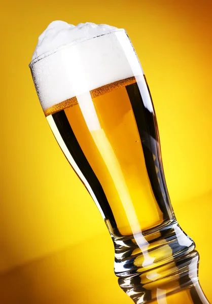 ビールのクローズ アップ — ストック写真