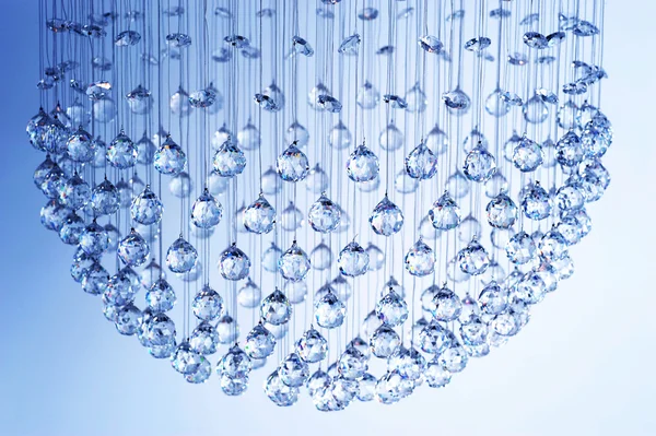 Modern Crystals Chandelier — Stock Photo, Image