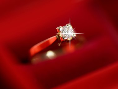 Wedding Ring. Shallow DOF clipart