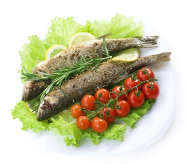 Grilled Fish clipart