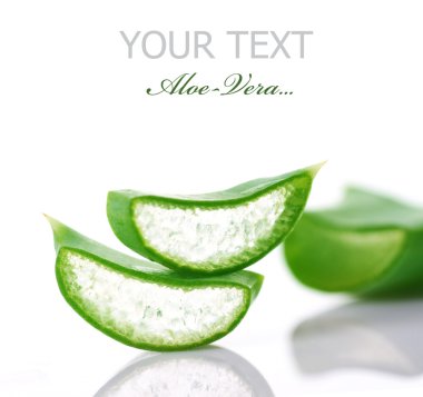 Sliced Aloe Vera clipart