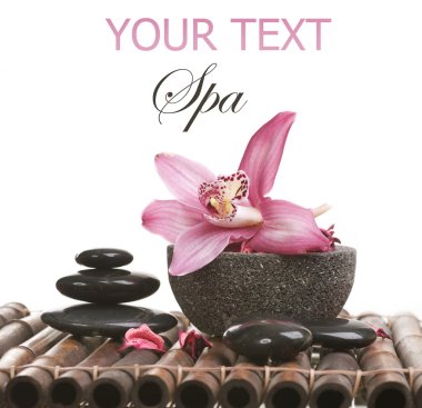 Spa Stone Massage clipart