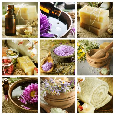 Spa Collage clipart