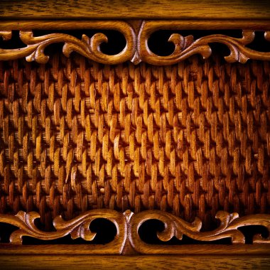 Rattan mobilya detail.abstract arka plan