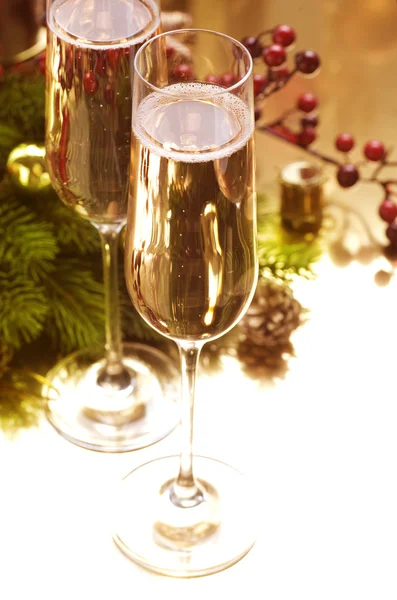 新年の celebration.champagne — ストック写真