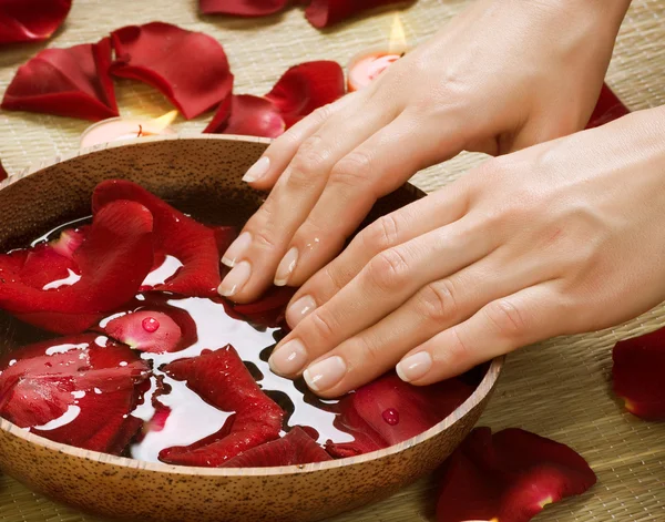 Spa Procedures for Hands. Luxury Manicure concept — Stock Photo, Image