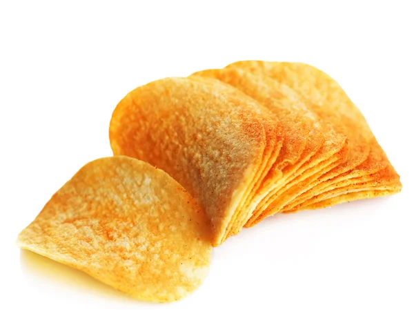 Patatas fritas sobre blanco —  Fotos de Stock
