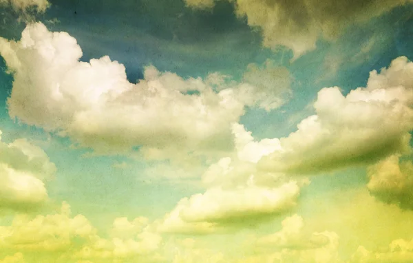 Vintage στυλ συννεφιασμένο ουρανό — Φωτογραφία Αρχείου