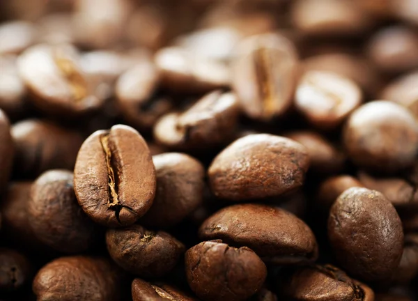 Coffee Close-up. Selective Focus — Stock Photo, Image