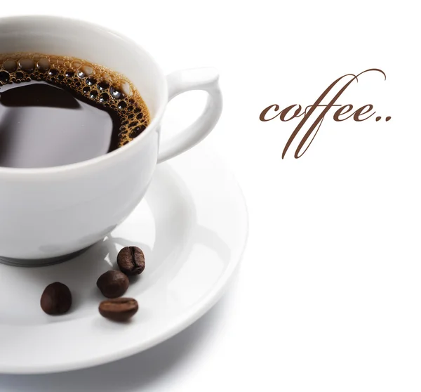 Koffie in de ochtend — Stockfoto