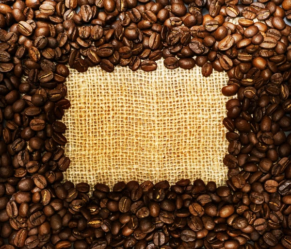 Moldura de café — Fotografia de Stock