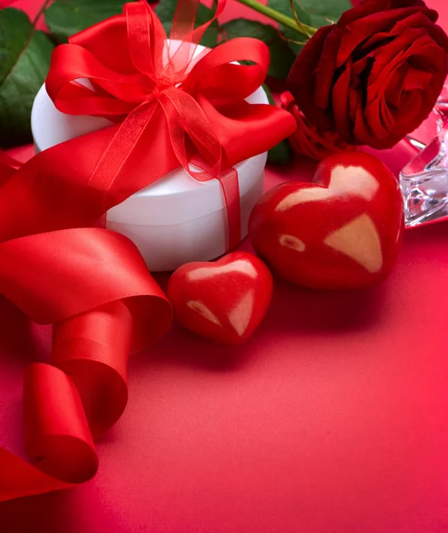 Valentine card design met ruimte voor uw tekst — Stockfoto