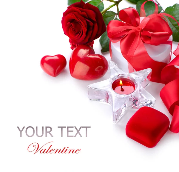 Valentine hranice designu — Stock fotografie