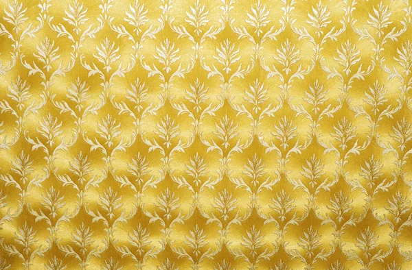 Arany damaszt tapéta — Stock Fotó