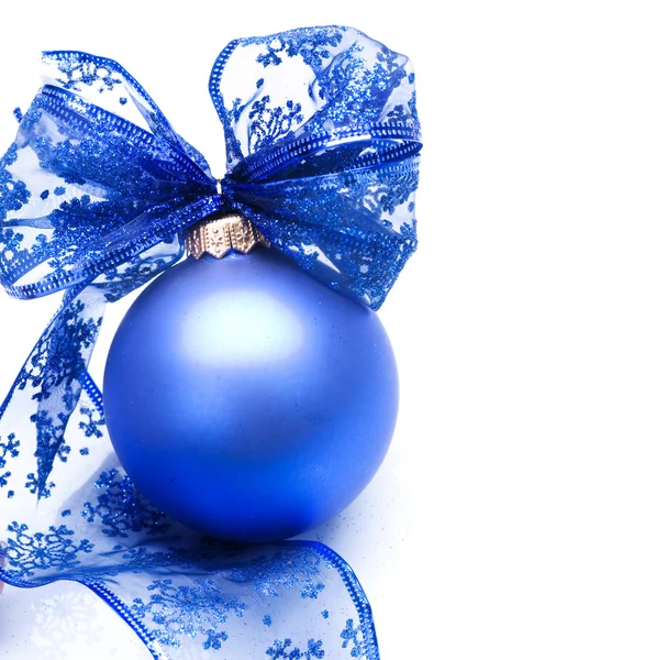 Christmas Ball over white — Stock Photo, Image