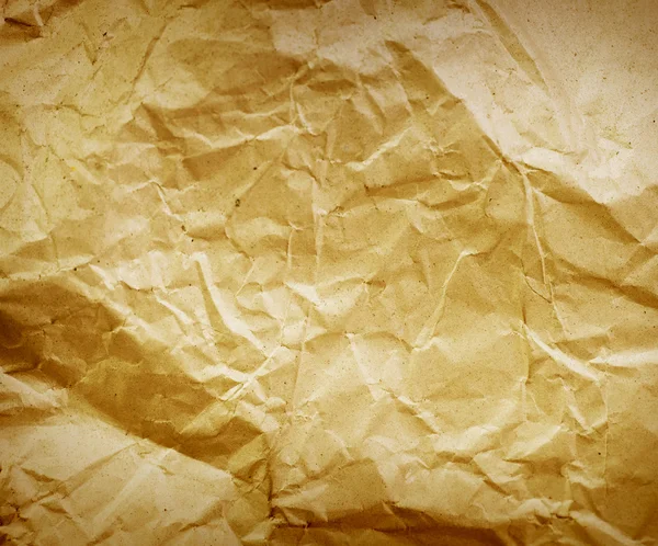 Old Crumpled Paper — Stock Photo, Image