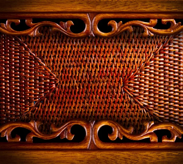 Rattan Furniture Detail.Abstract Background — Stock Photo, Image