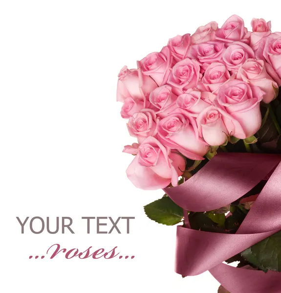 Velké růže kytice — Stock fotografie