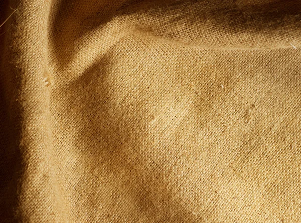 Texture de sac. Fond de toile de jute — Photo
