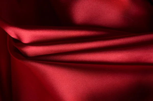 Rote Seide — Stockfoto