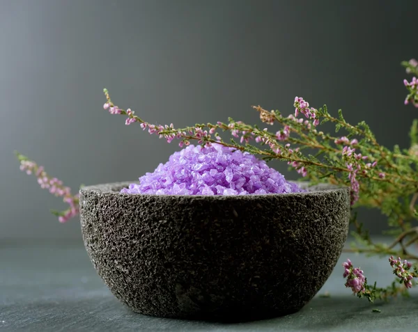 Lavendelbad — Stockfoto