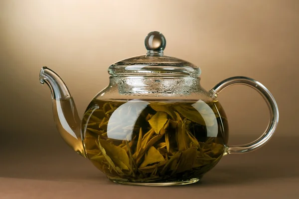 Tea In Teapot — Stock Photo, Image