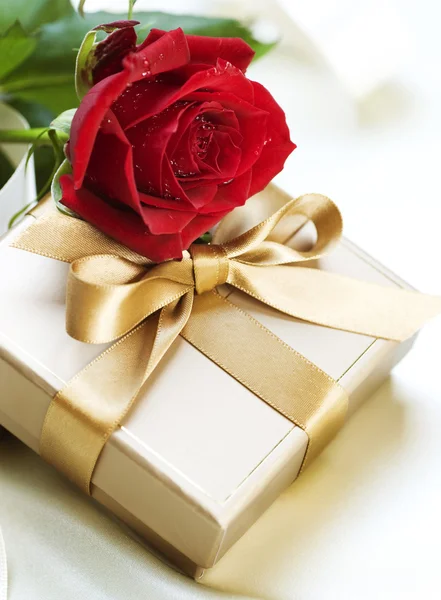 Romantický dárek — Stock fotografie